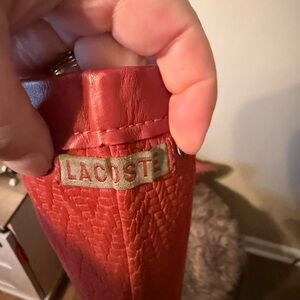 Lacoste Red Boots